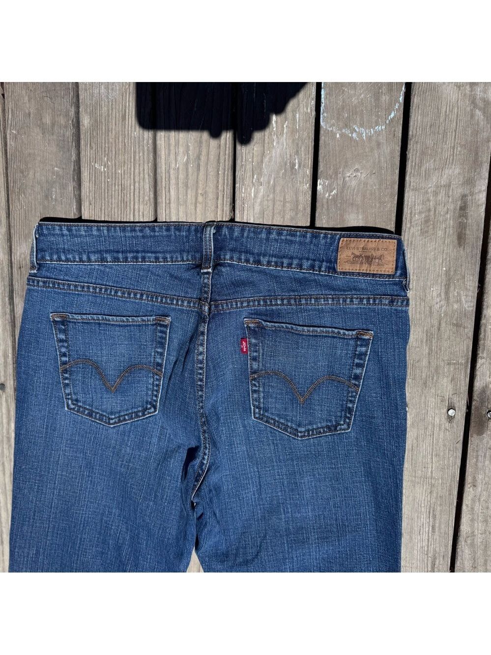 Levi's Jeans Genuinely Crafted slender boot cut 526 size 12 medium flower pocket - Picture 2 of 13